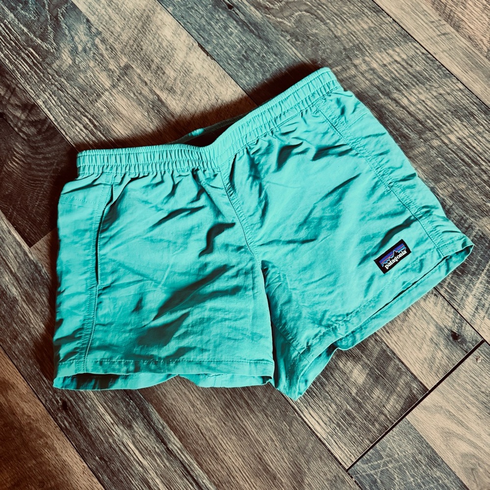 Patagonia Teal Athletic/Board Shorts